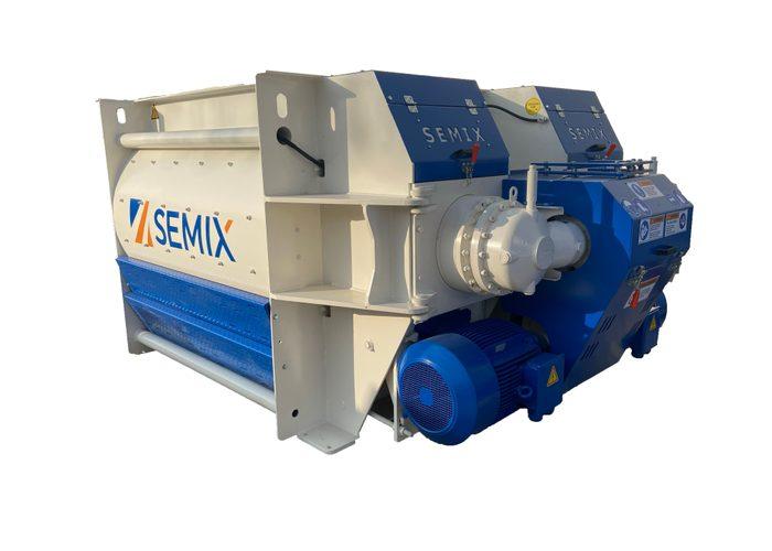 SEMIX Twin Shaft Concrete Mixer