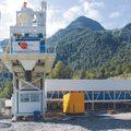 Mobile 120 Concrete Batching Plant Installed in Sochi for Olympics